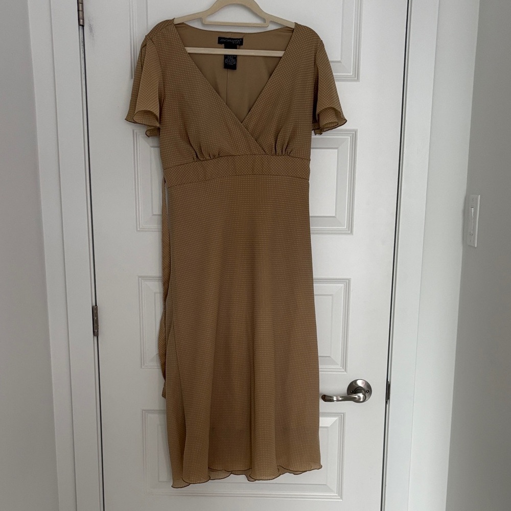 Vintage Jonathan Martin Beige Dress
